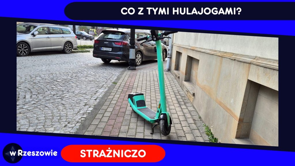 Co z tymi hulajnogami?