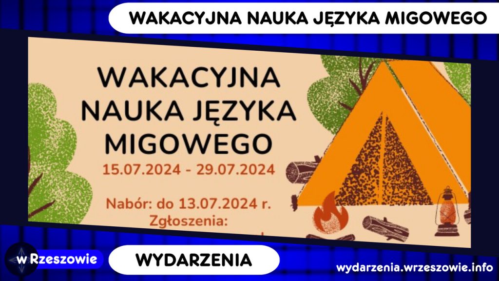 Wakacyjna nauka języka migowego