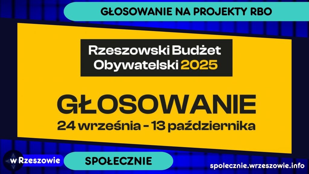 GŁOSOWANIE NA PROJEKTY RBO 2025