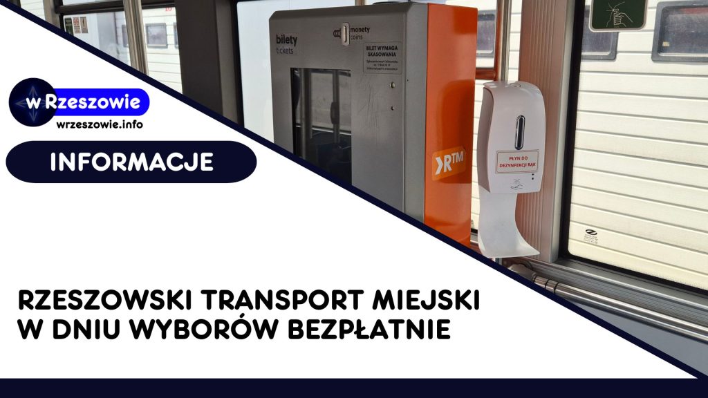 Bezpłatna komunikacja w Rzeszowie w dniu wyborów